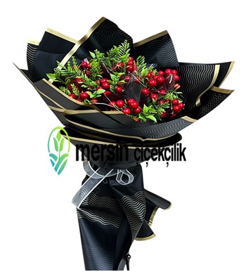 Yapay, Kırmızı, Kokina, Buketi