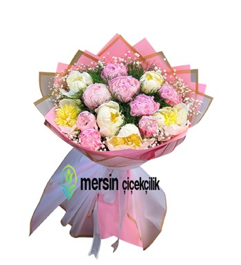 Mersin şakayık buketi, Mersin çiçek siparişi, Mersin çiçekçi