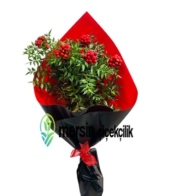 kokina buketi, mersin çiçekçi, romantik çiçek, mersin çiçek,