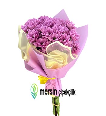 pembe papatya buketi, mersin çiçek siparişi, mersin çiçekçi,